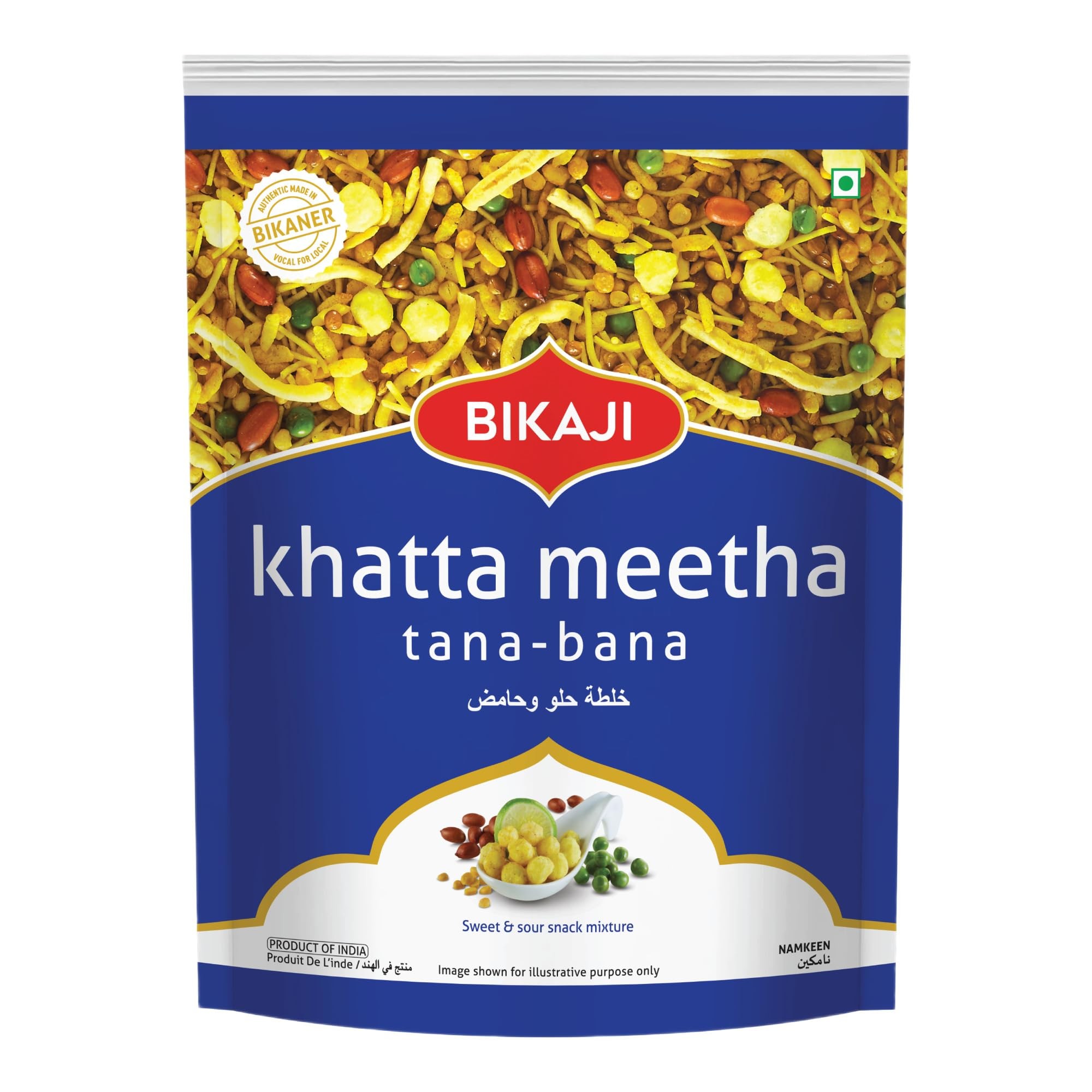 BIKAJI KHATTA MEETHA 1 KG