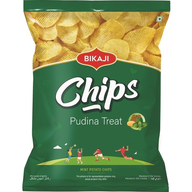 Bikaji Chips Pudina Treat 80 GM