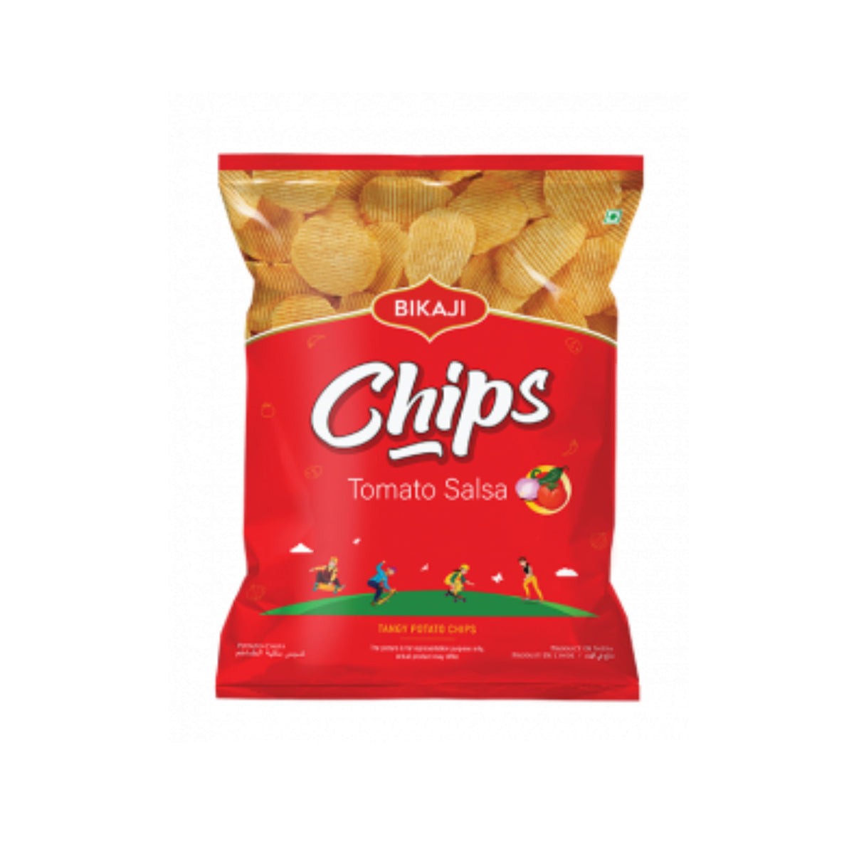BIKAJI CHIPS TOMATO SALSA 80 GM