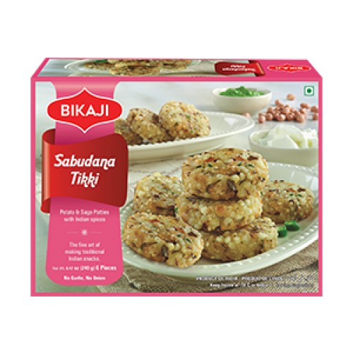Bikaji Sabudana Tikki 240 GM