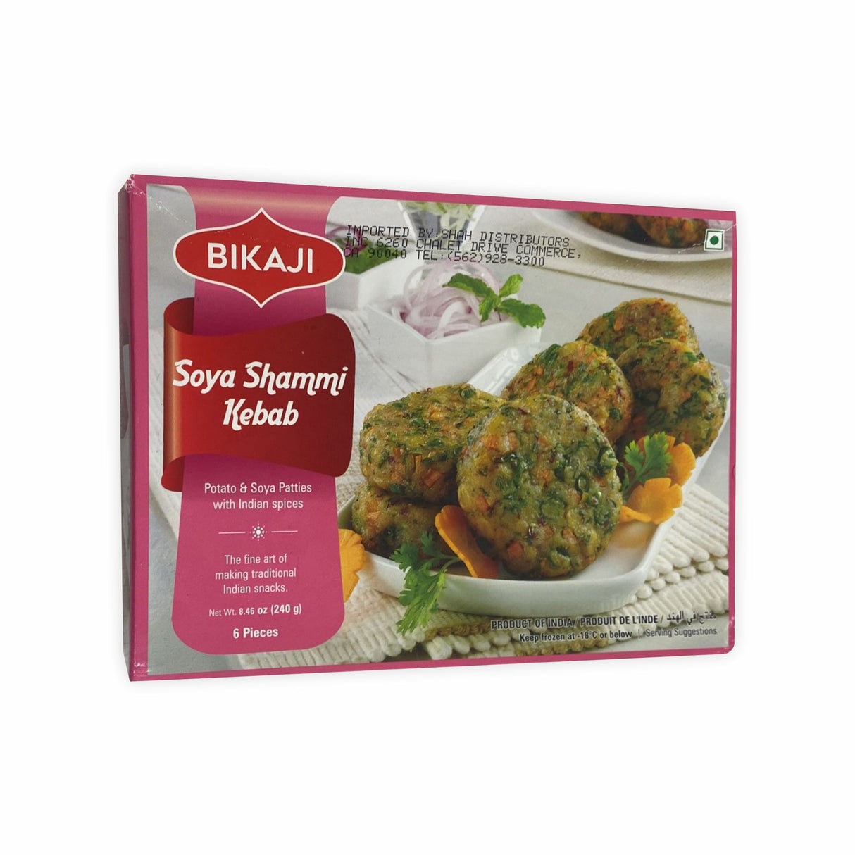BIKAJI SOYA SHAMMI KEBAB 8.46 OZ