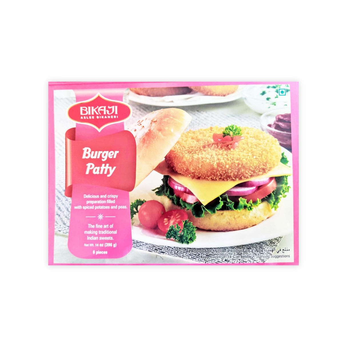 BIKAJI BURGER PATTY 14 OZ