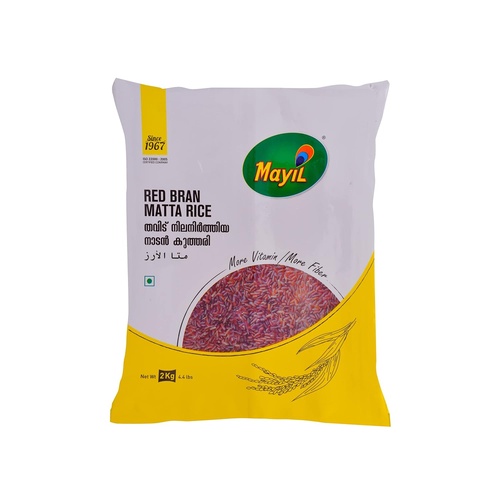 MAYIL RED BRAN MATTA RICE 2 KG