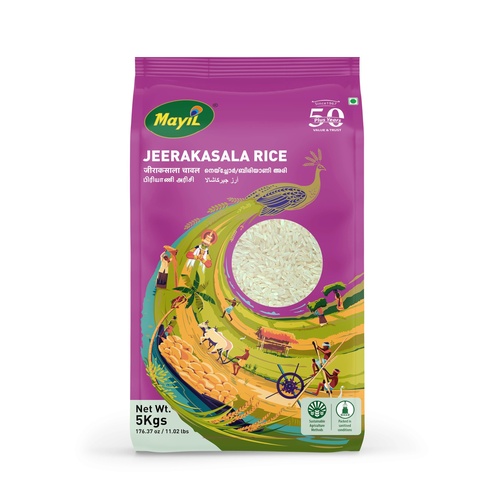 Mayil Jeerakasala Rice 5 Kg