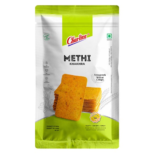 Charliee Methi Khakhra 150 GM
