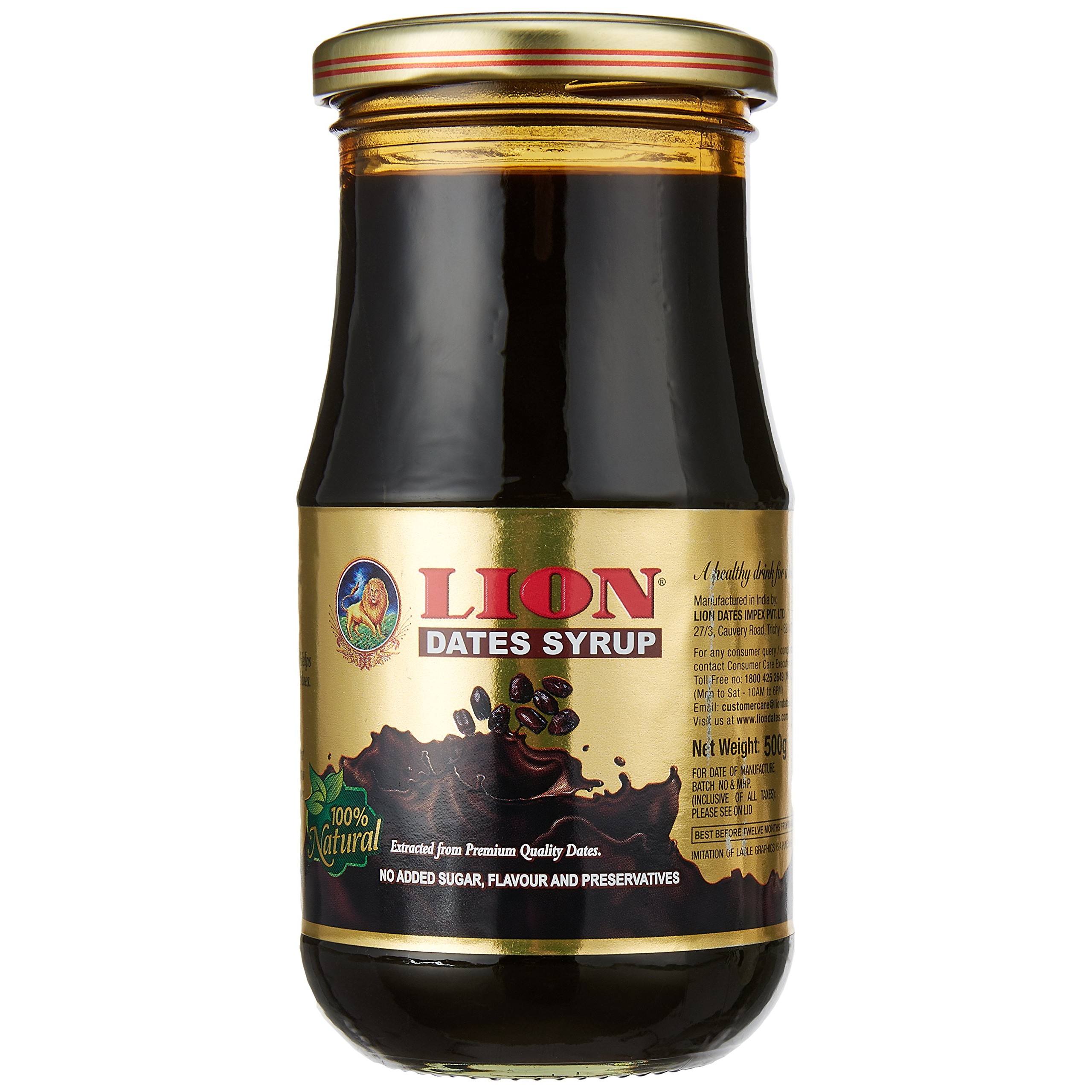 LION DATE SYRUP  500 GM