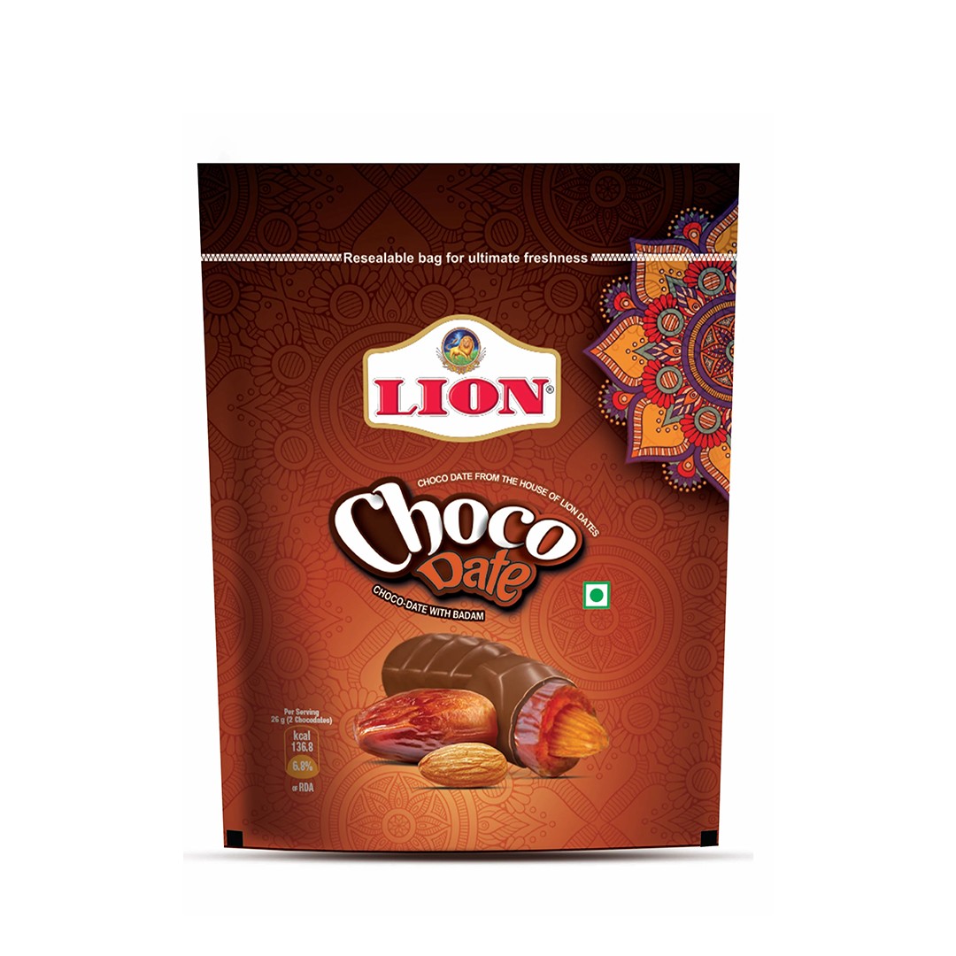Lion Choco Date W/ Almond 215 GM