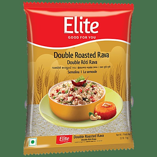 ELITE DOUBLE ROASTED RAVA 1 KG