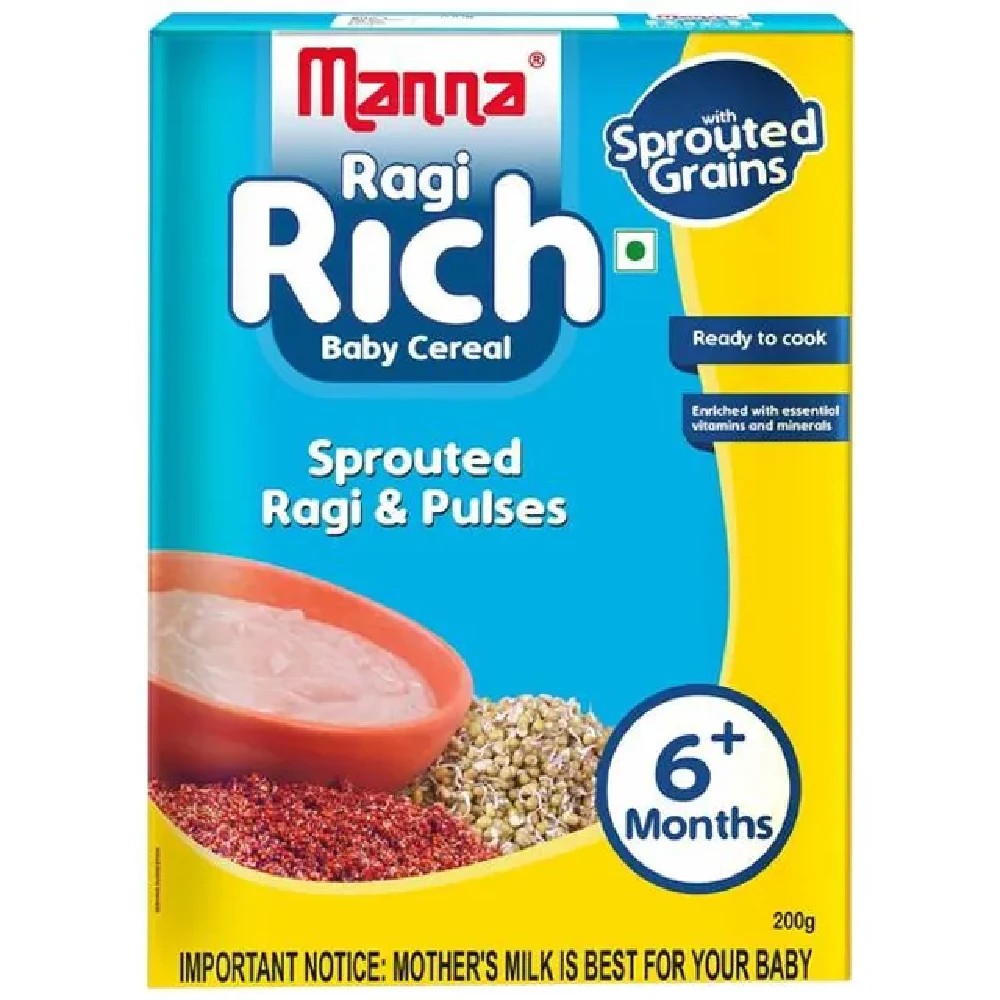 MANNA RAGI RICH CEREAL 200 GM