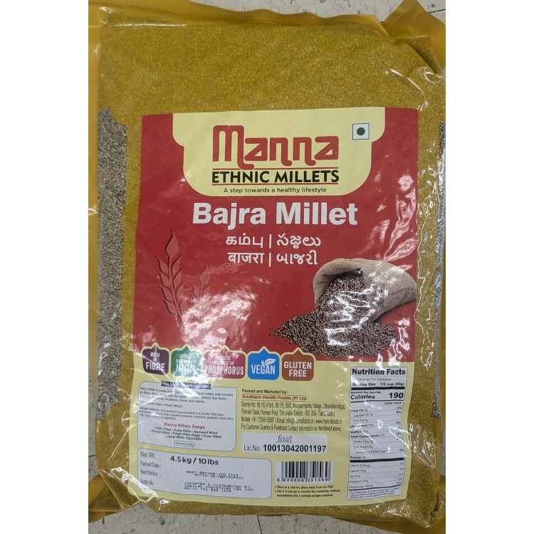 BAJRA MILLET MANNA 4.5 KG