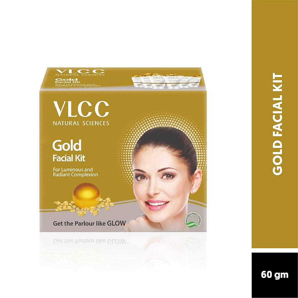 VLCC GOLD FACIAL KIT 60 GM