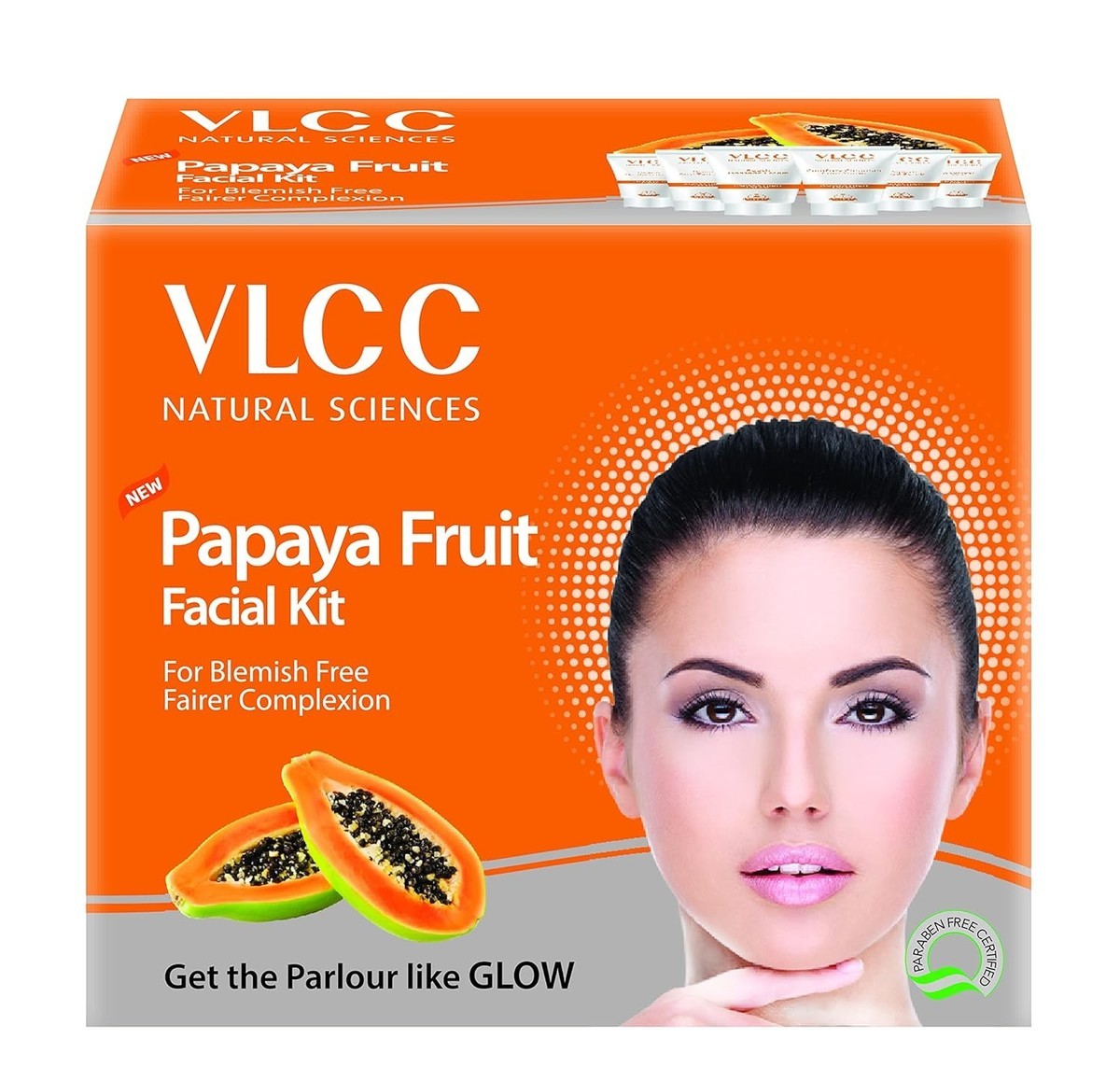 VLCC PAPAYA FRUIT FACIAL KIT 60 GM