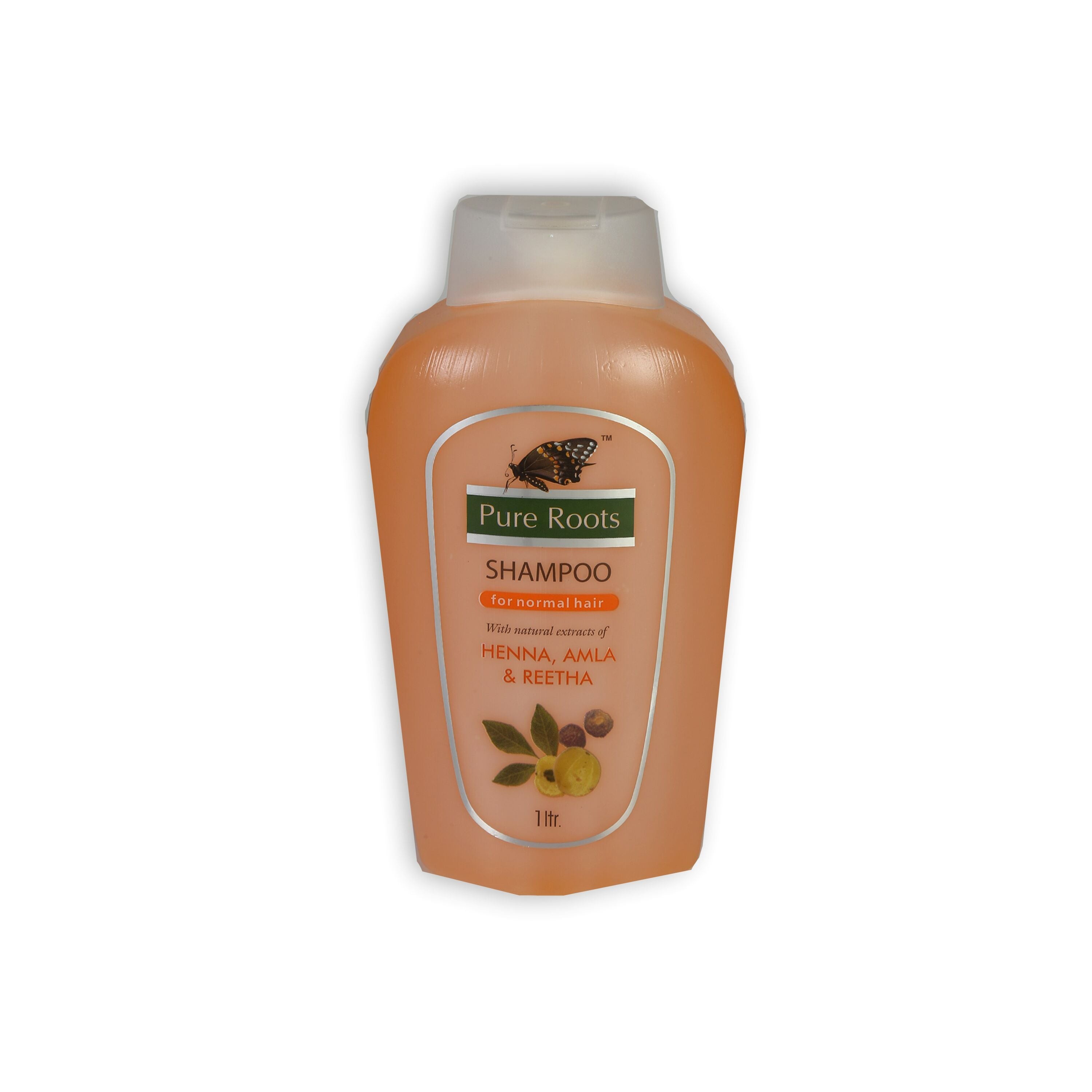 Pure Shampoo Henna Amla Reetha 1 Ltr