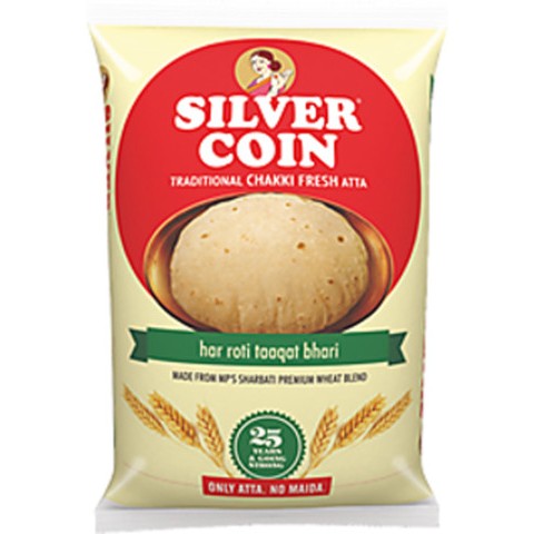 SILVER COIN ATTA  20 LBS
