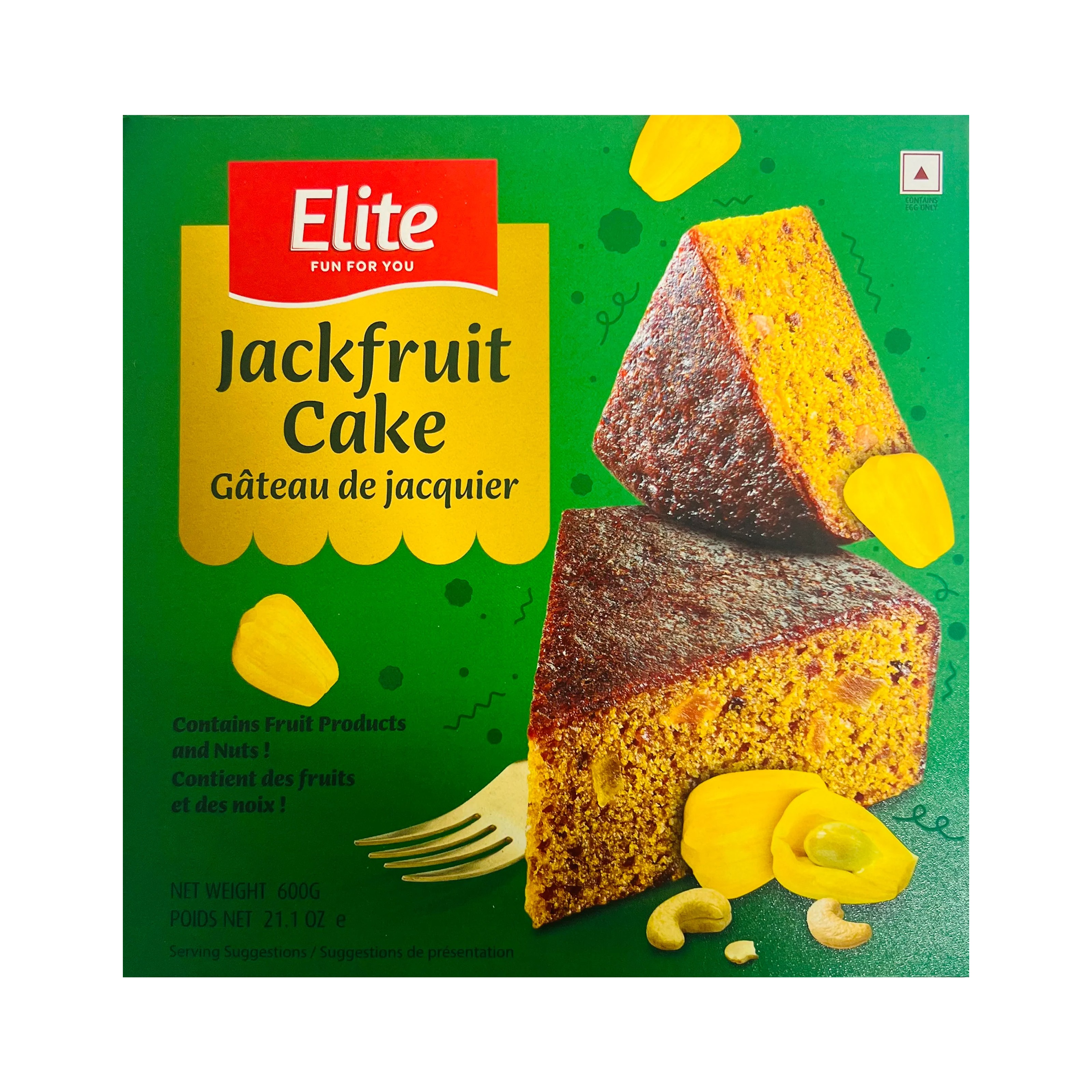 ELITE JACKFRUIT CAKE 600 GM