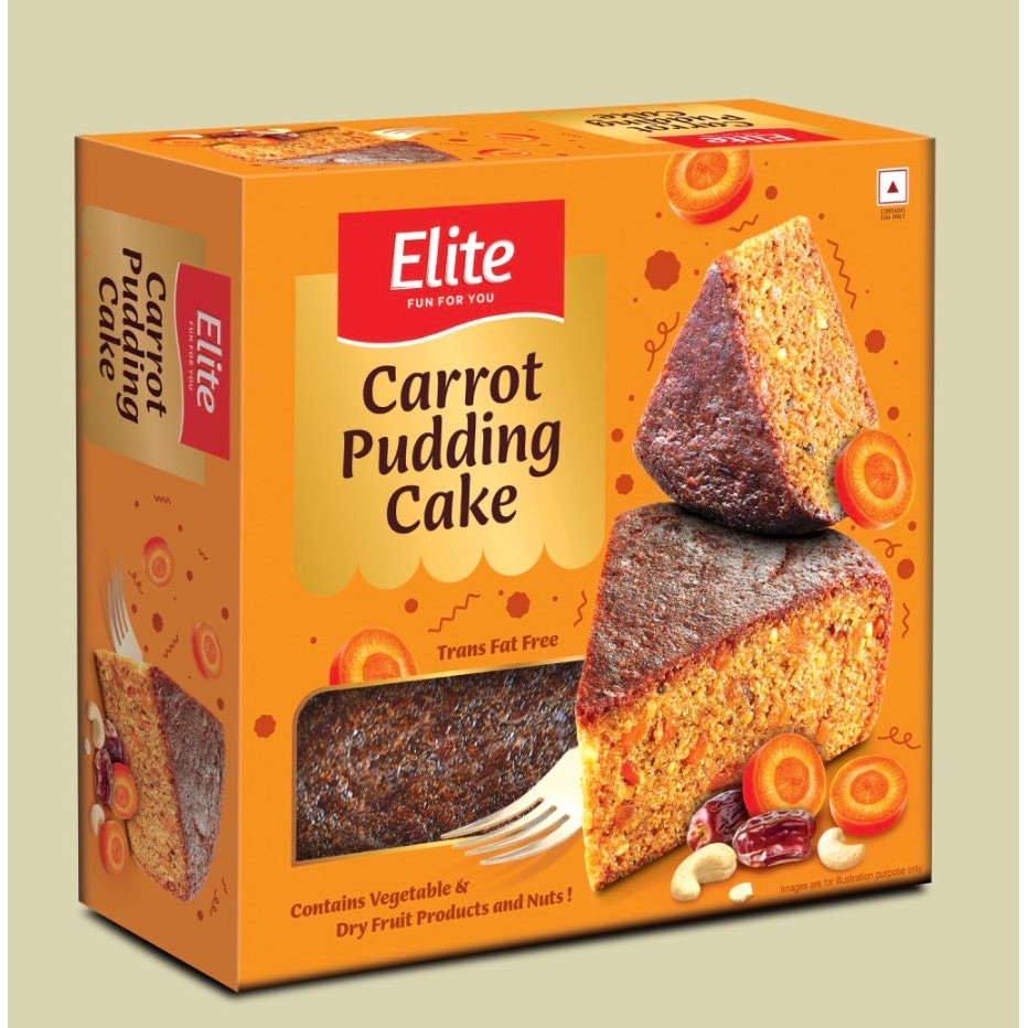 Elite Carrot Cake 600 GM