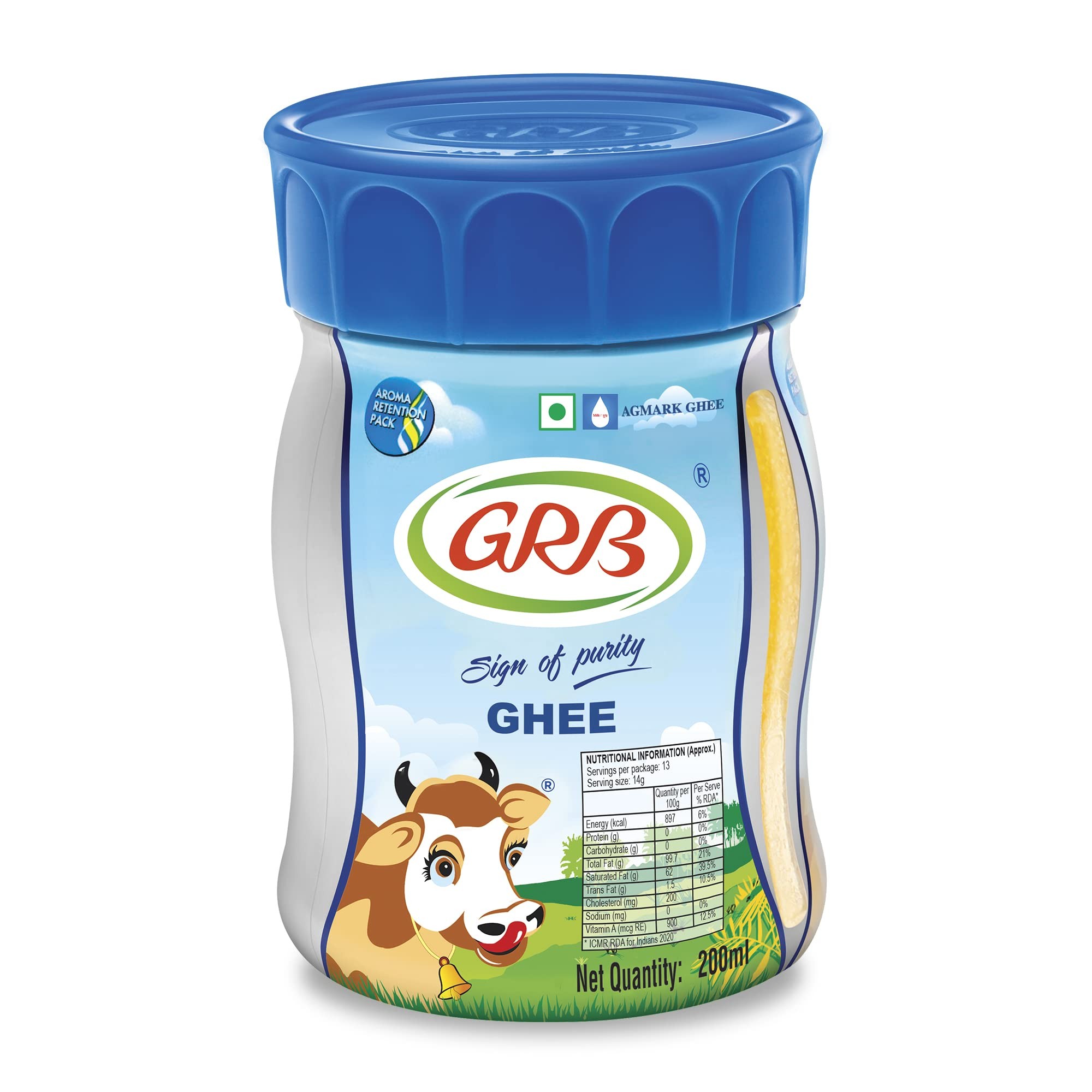 PURE GHEE GRB 200 ML