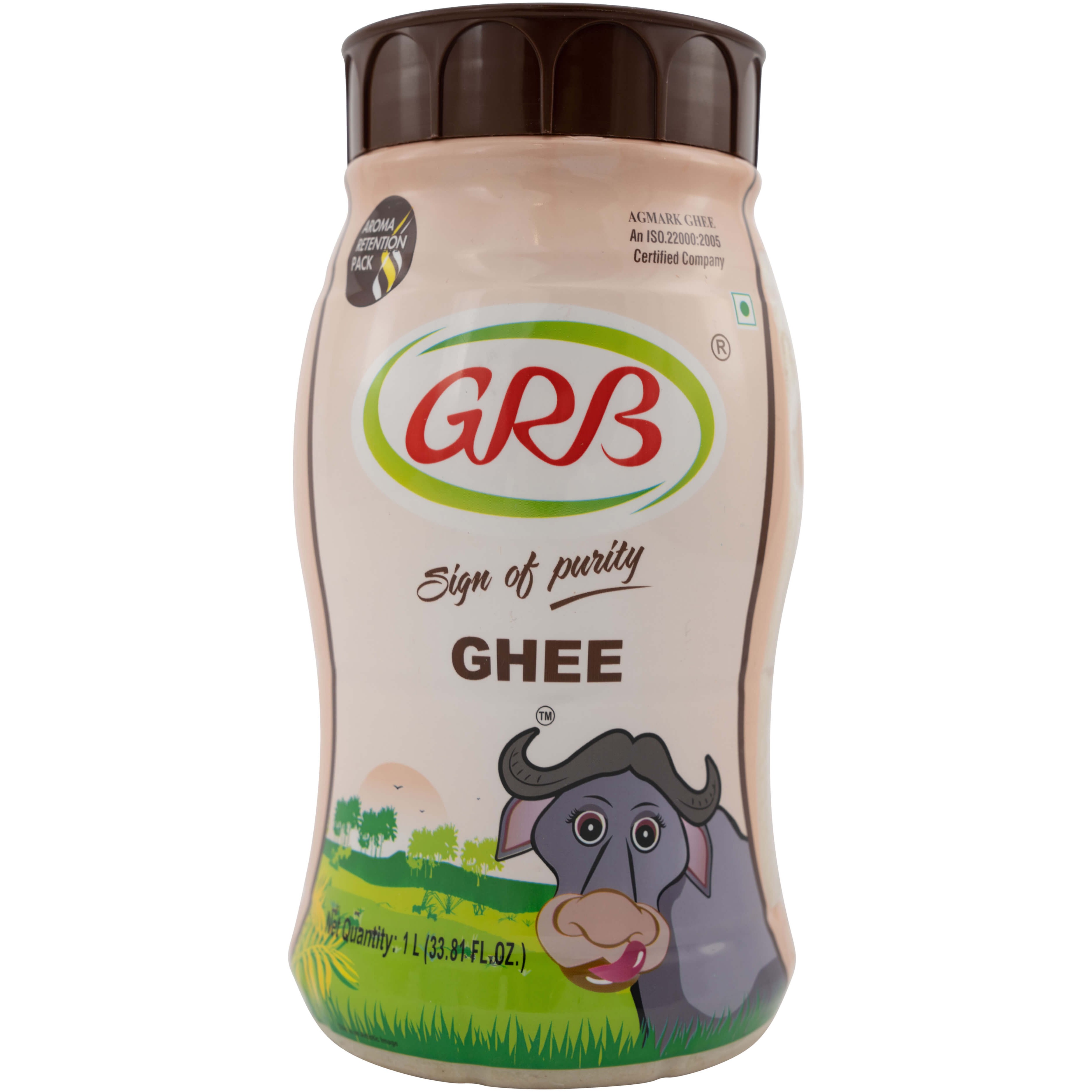 GRB GHEE BROWN 1 LTR