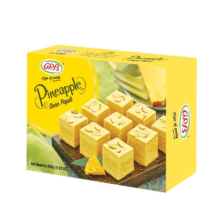 GRB Soan Papdi Pineapple 250 GM