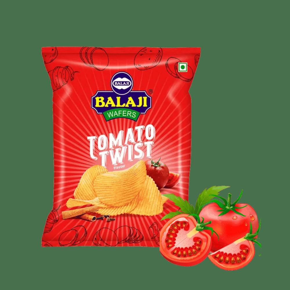 BALAJI TOMATO TWIST WAFERS 30 GM