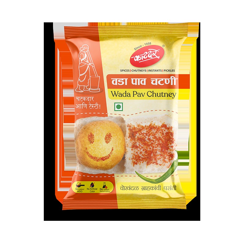 KATDARE WADA PAV CHUTNEY MASALA 100 GM