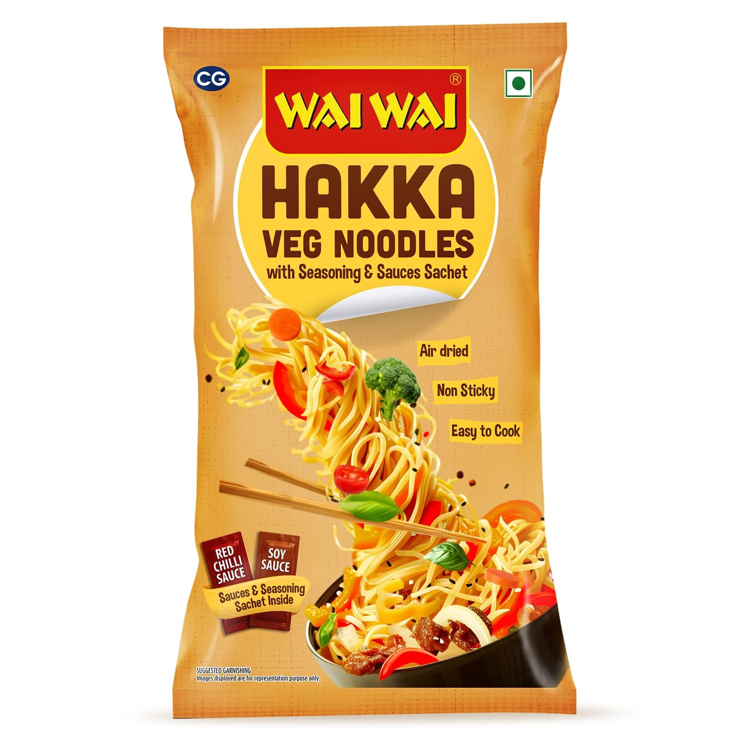 VEG HAKKA NOODLES 160 GM