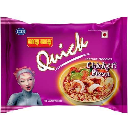 Wai Wai Chicken Pizza 75 GM