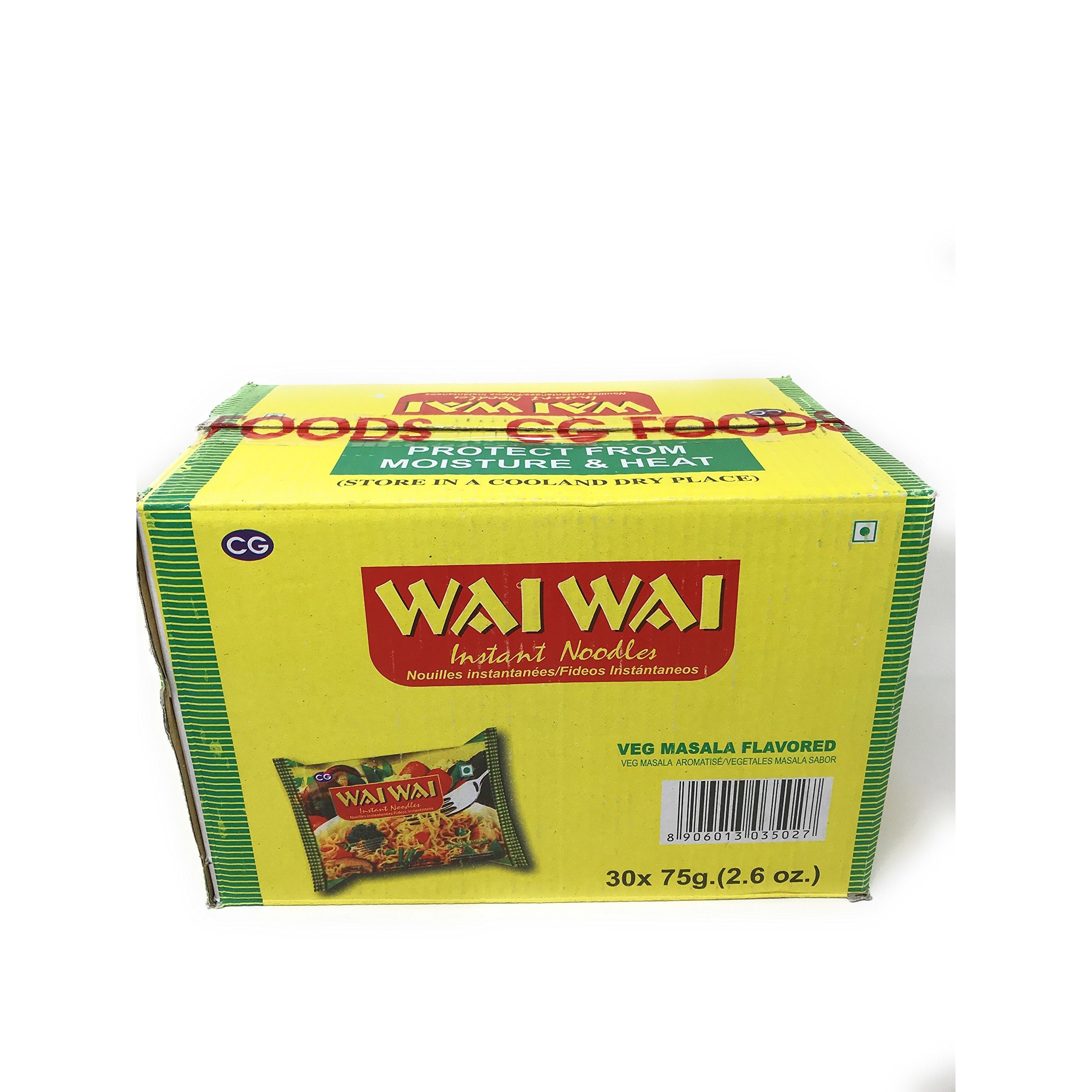 Wai Wai Noodles Box 30 COUNT