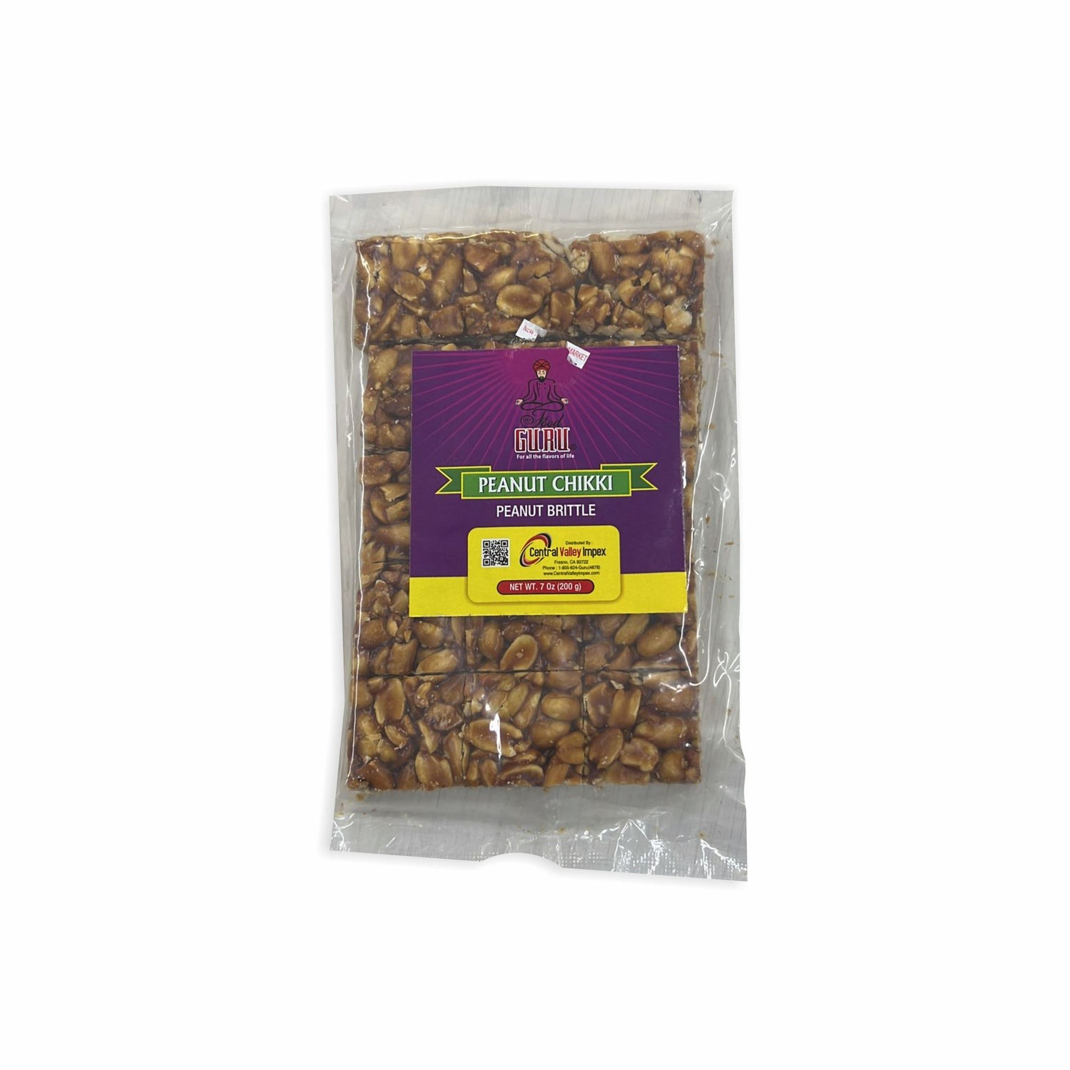 GURU PEANUT CHIKKI 200 GM