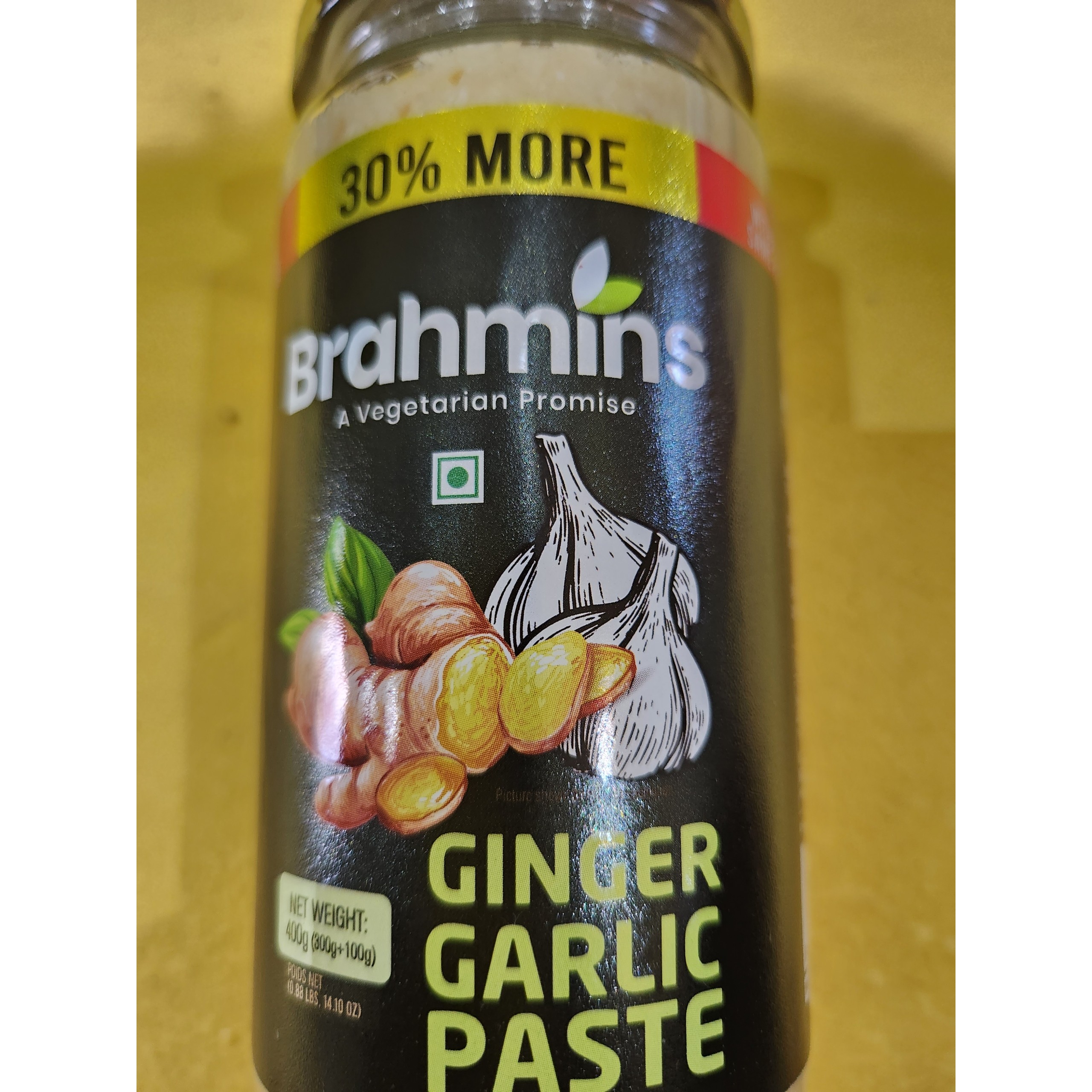 B GINGER GARLIC PASTE 400 GM