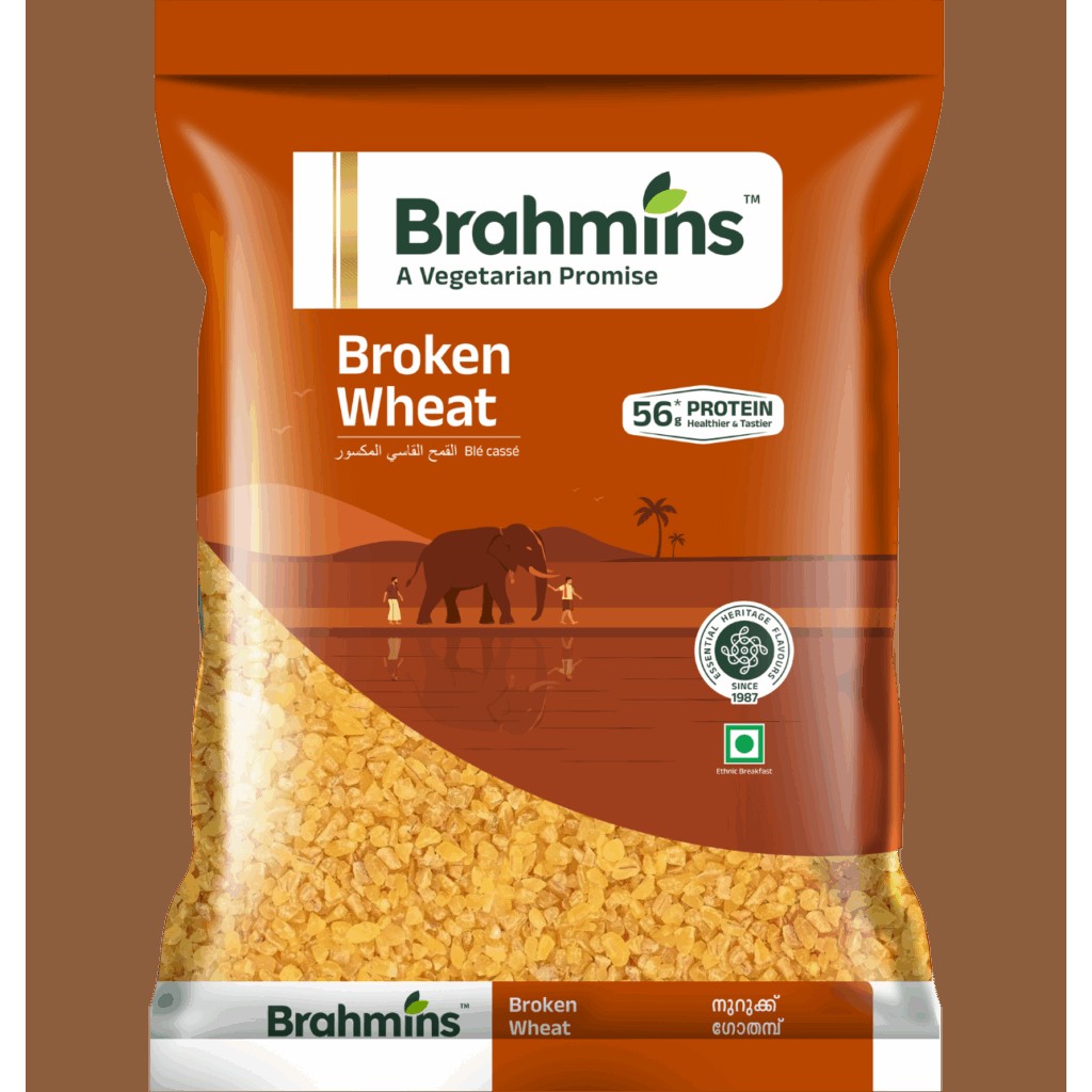 BRAHMINS BROKEN WHEAT 1 KG