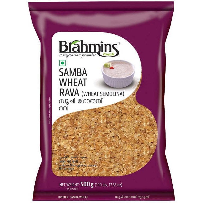 Brahmins Samba Wheat Rava 1 KG