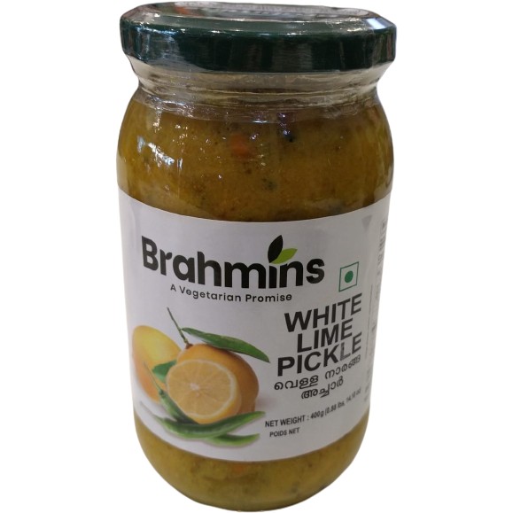Brahmins White Lime Pickle 400 GM