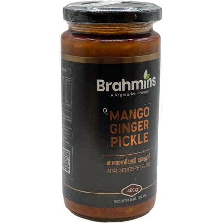 Brahmins Mango Ginger Pickle 400 GM