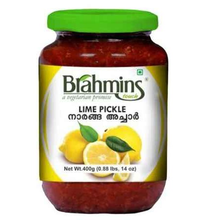 BRAHMINS LIME PICKLE 400 GM