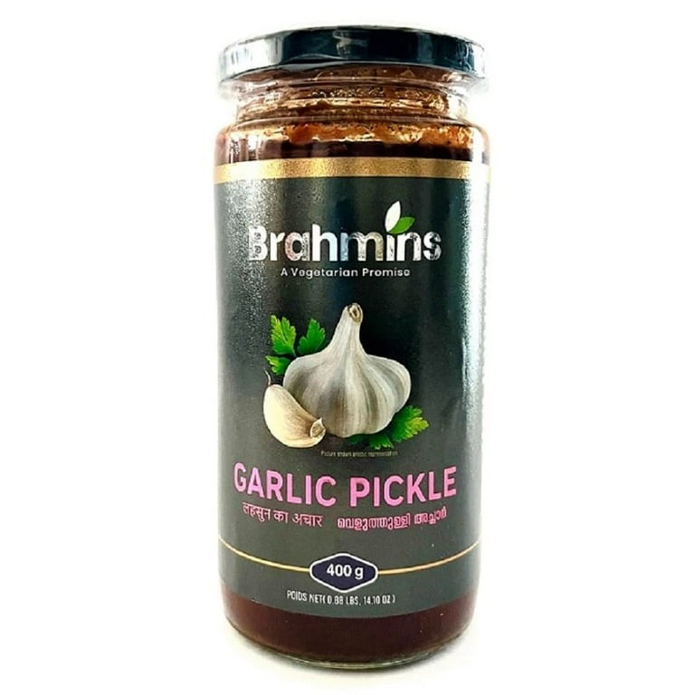BRAHMIN PICKLE GARLIC 400 GM
