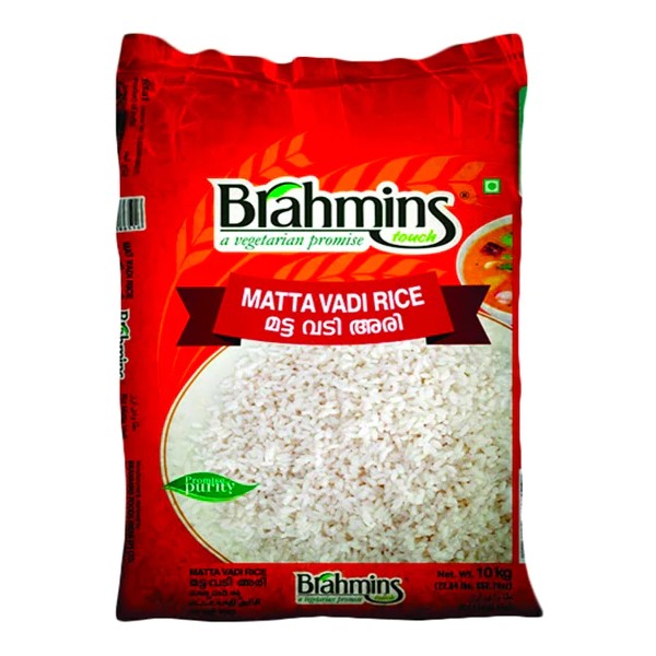 BRAHMINS LONG GRAIN MATTA RICE 10 KG