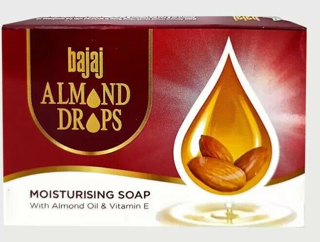 Bajaj Almond Drops Moisturising Soap 125 GM
