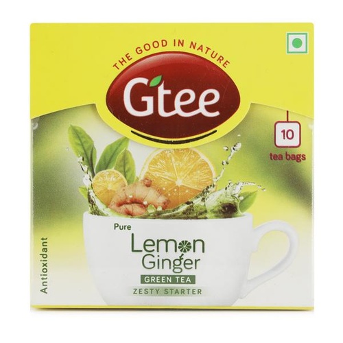 GTEE LEMON  GINGER TEA BAGS 10 CT 10 BAG