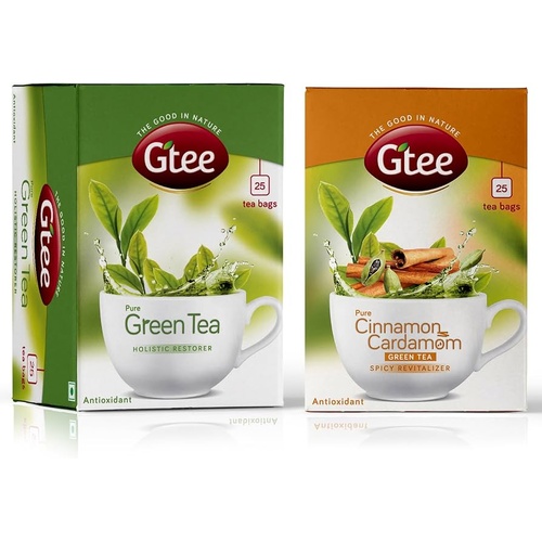 GTEE GREEN TEA CINNAMON & CARDAMOM 25 CT 25 BAG
