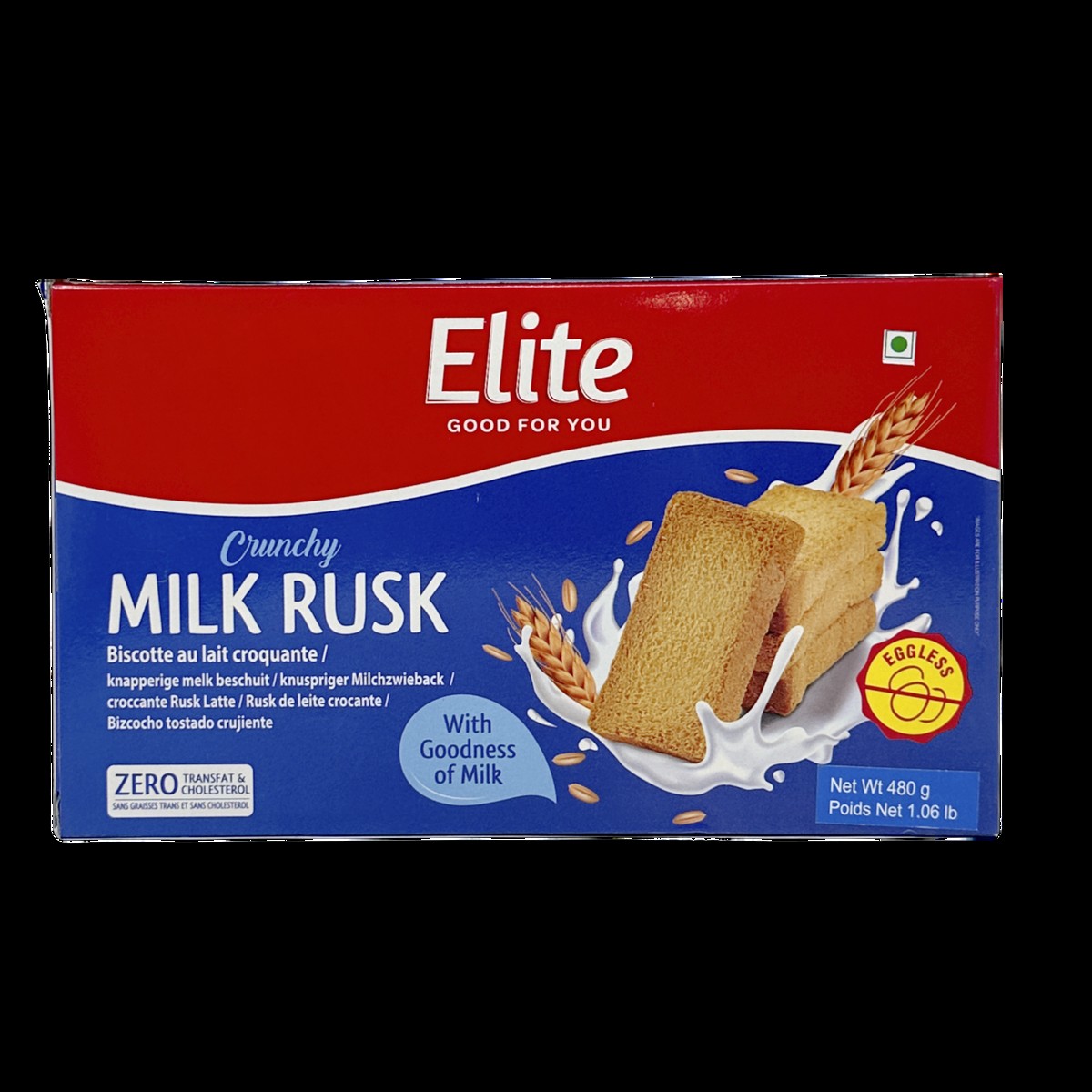 Elite Milk Rusk 480 GM