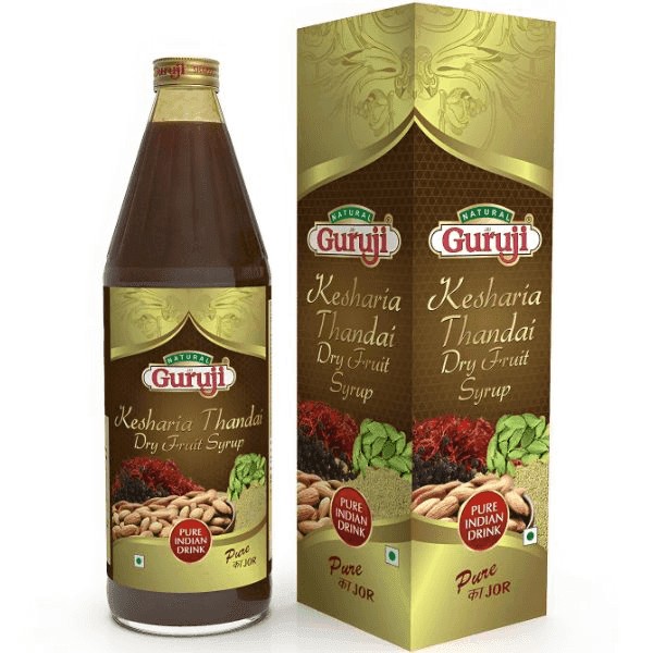 Guruji Kesharia Thandai 750 ML