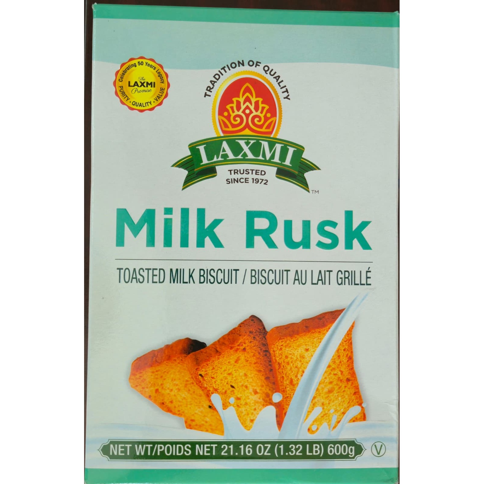 REAL MILK RUSK 600 GM