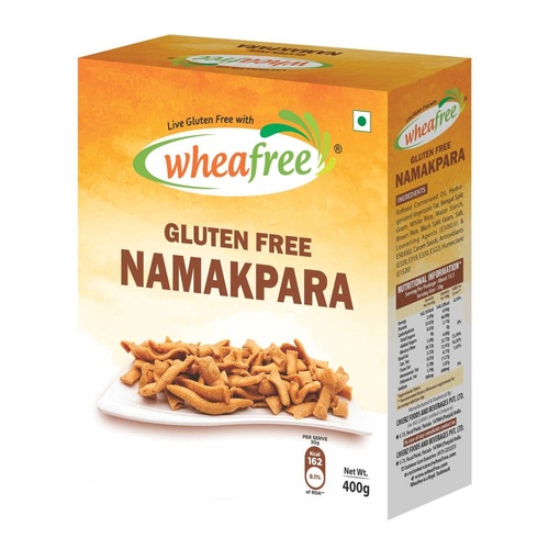 GLUTEN FREE NAMAKPARA WHEAFREE 400 GM