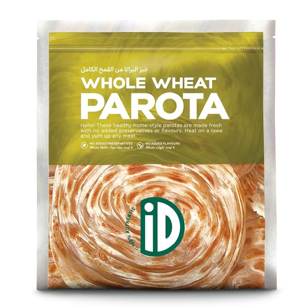 ID PARATHA WHOLE WHEAT 400 GM