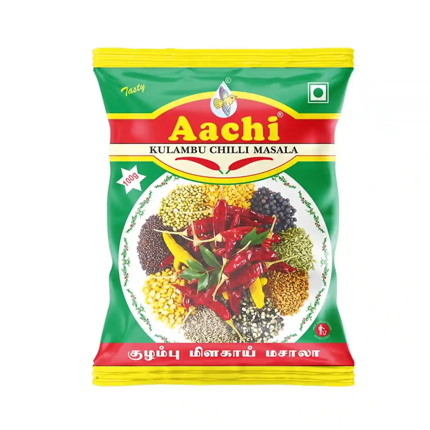 AACHI KULAMBU CHILLY MASALA 100 GM