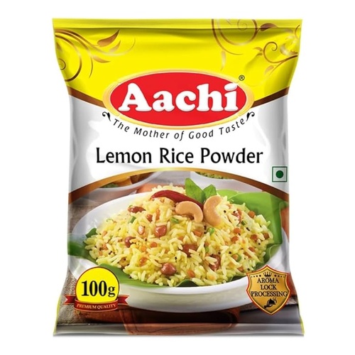 AACHI LEMON RICE POWDER 100 GM