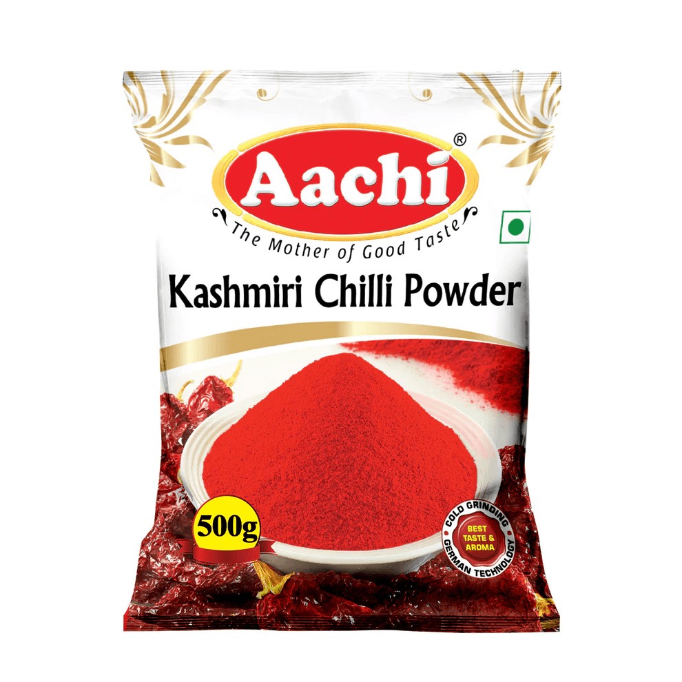AACHI KASHMIRI CHILLI POWDER 500 GM