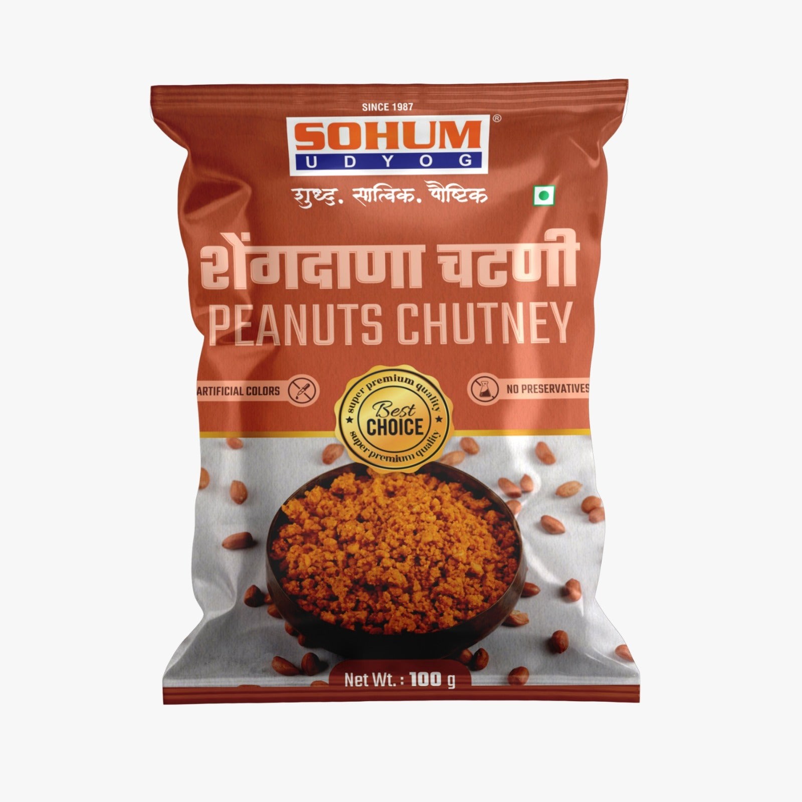 Sohum Peanut Chutney 100 GM