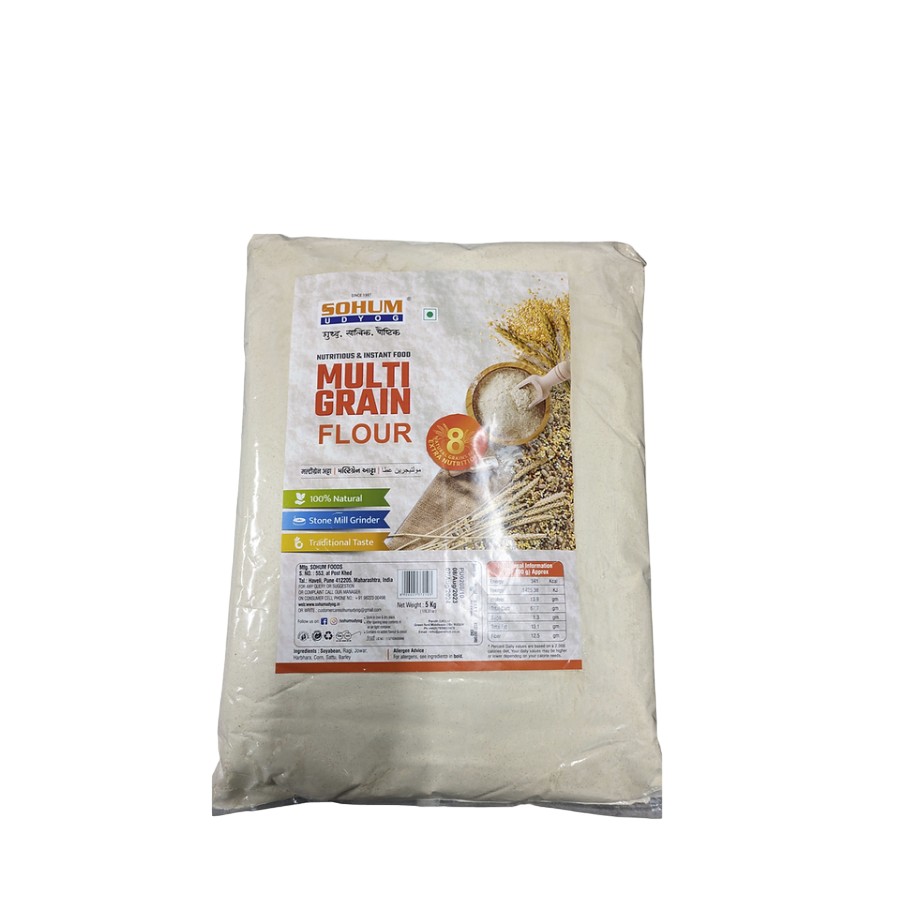 SOHUM MULTIGRAIN ATTA 5 KG
